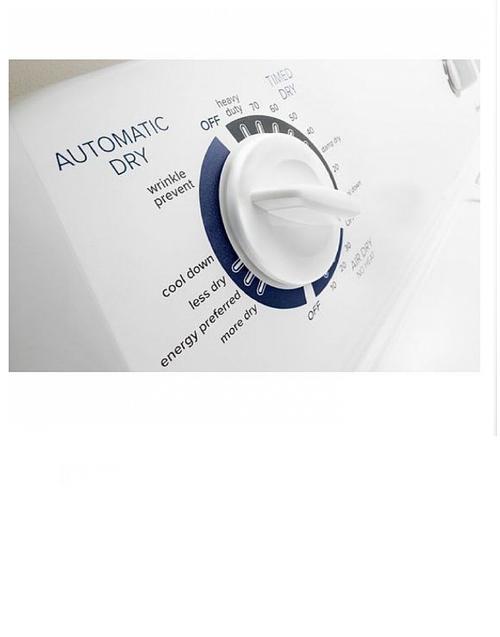 Amana® 6.5 Cu. Ft. Top-Load Electric Dryer With Automatic Dryness Control YNED4655EW 